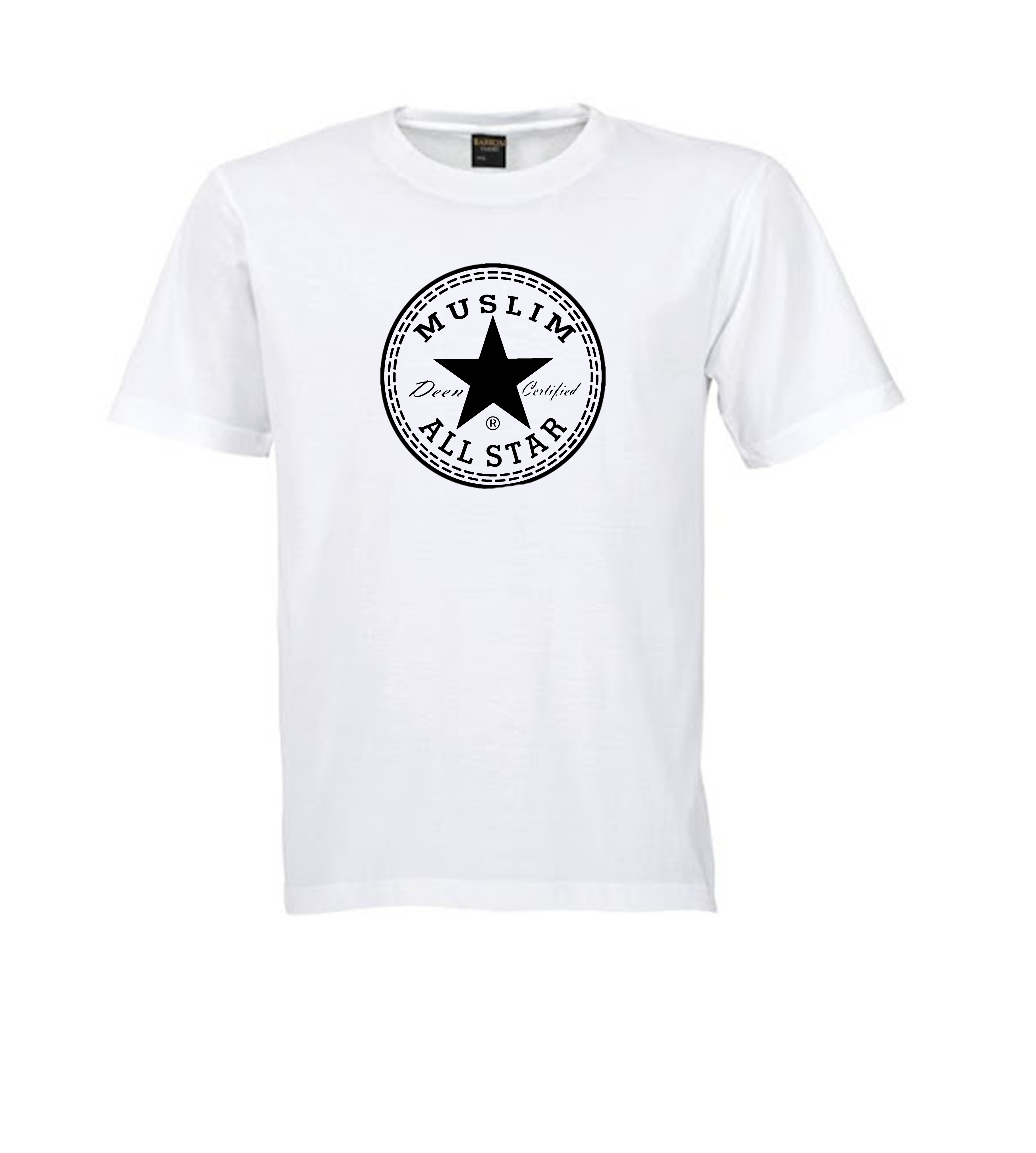 Muslim all start (Black)- Half Sleeve