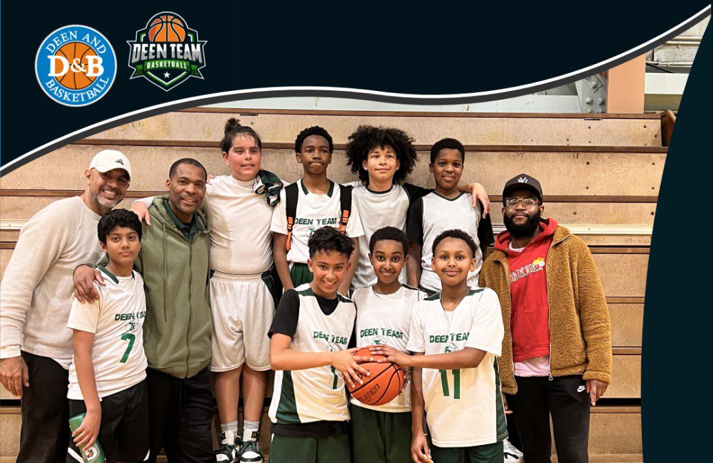 Basketball players group
