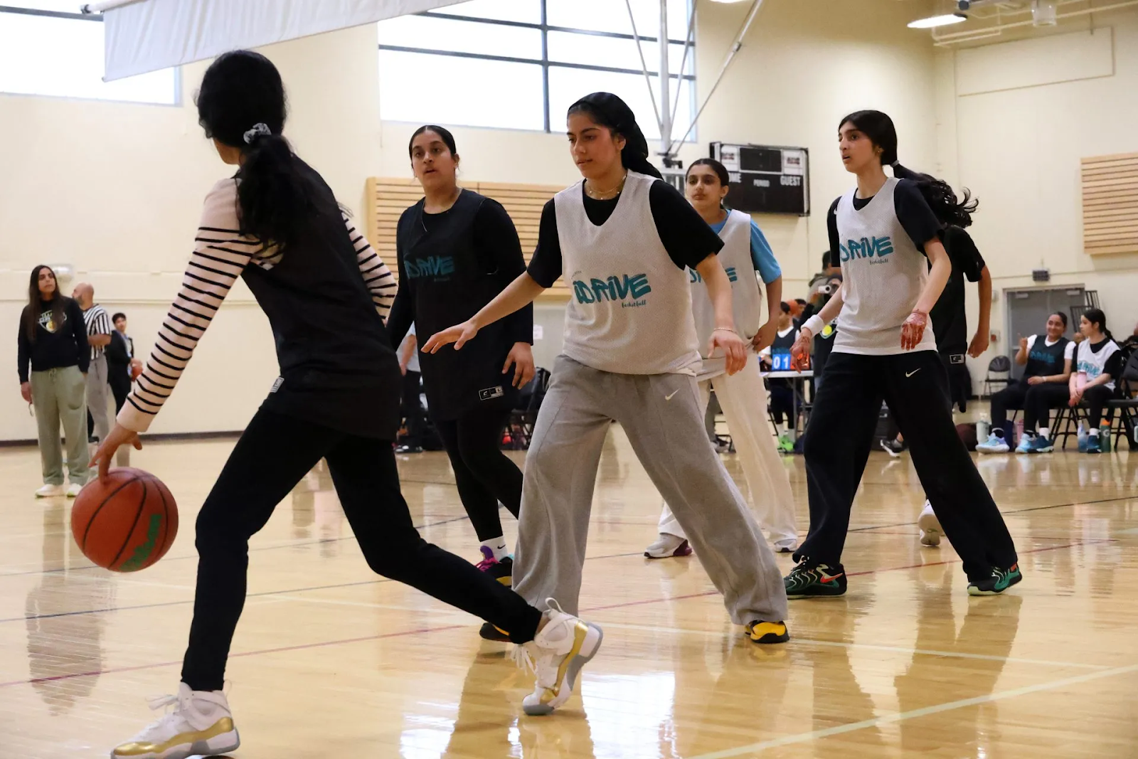 girls basketball training 2