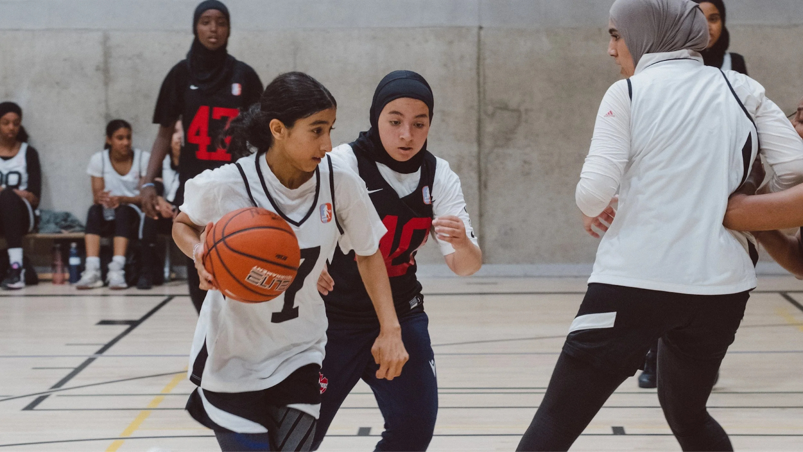 girls basketball training 3